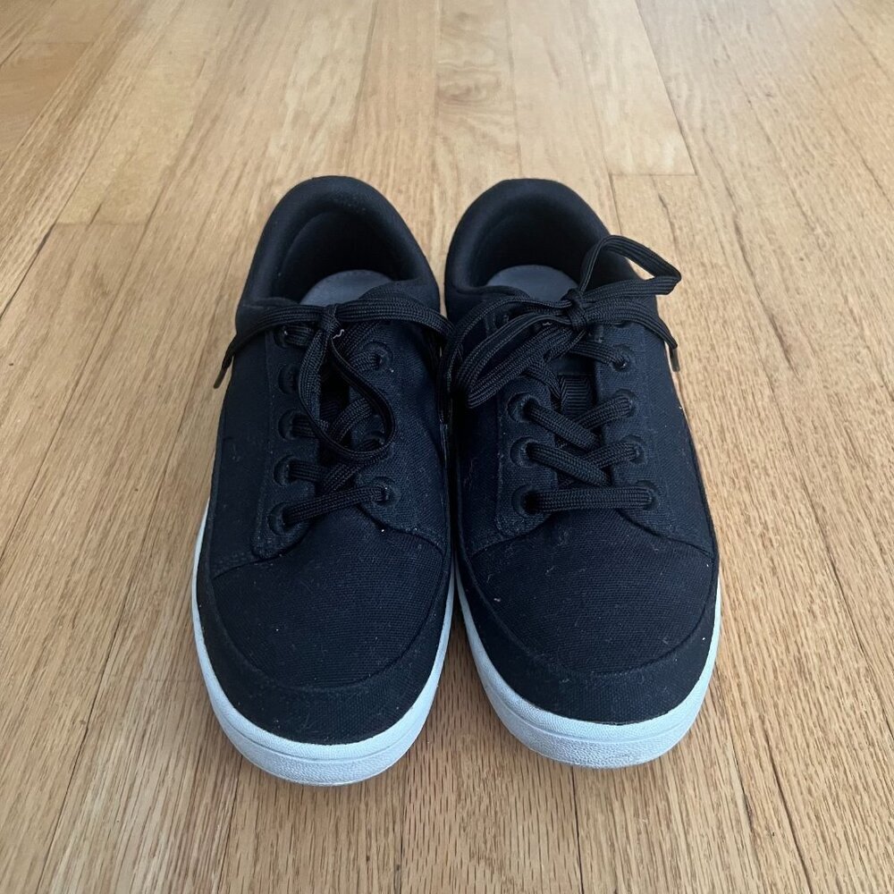 Allbirds Canvas Pacer Black Sneakers Women's Size 8